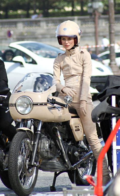 keira knightley chanel motorcycle|Video: Keira Knightley straddles Ducati for Coco Chanel.